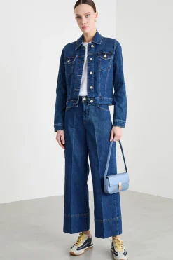 Giacca in jeans - Blu