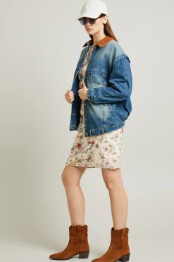 Giacca in jeans - Blu