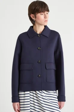 Giacca in jersey tecnico - Blu
