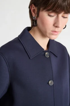 Giacca in jersey tecnico - Blu