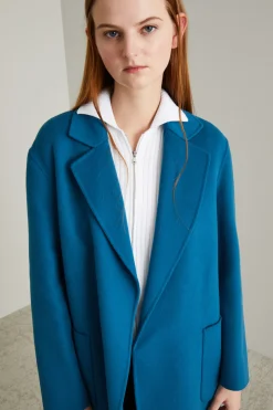 Giacca in lana - Blu