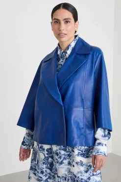 Giacca in nappa - Bluette