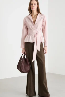 Giacca in popeline - Rosa