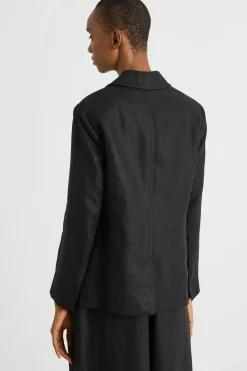 Giacca in tela pesante - Nero
