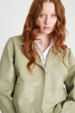 Giacca open-front - Verde