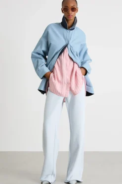 Giacca reversibile - Azzurro