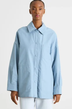 Giacca reversibile - Azzurro
