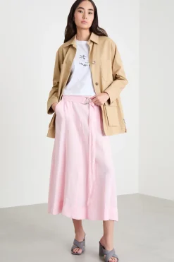 Giacca sahariana con ricamo - Beige