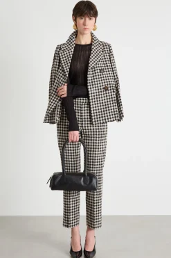 Giacca Vichy - Bianco Nero
