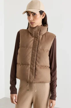 Gilet imbottito - Cammello