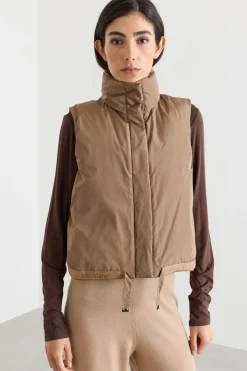 Gilet imbottito - Cammello
