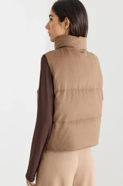 Gilet imbottito - Cammello