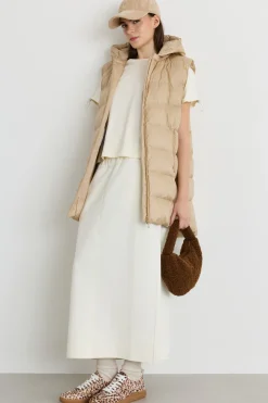 Gilet imbottito impermeabile - Cammello