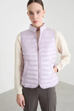 Gilet imbottito - Lilla