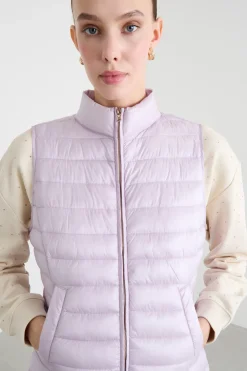 Gilet imbottito - Lilla
