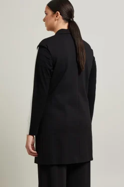 Gilet in jersey - Nero