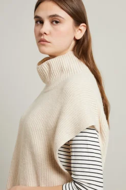 Gilet in lana - Beige