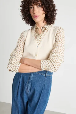 Gilet in maglia - Bianco