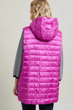 Gilet in nylon antigoccia - Rosa