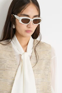 Gilet in stuoia laminata - Oro