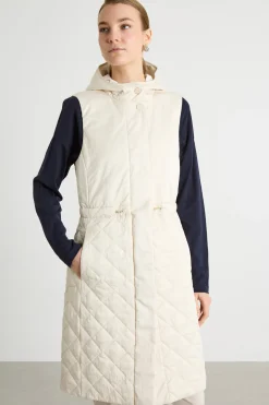 Gilet trapuntato - Bianco