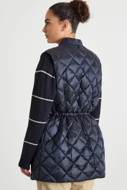 Gilet trapuntato - Blu