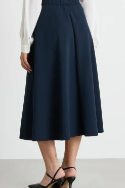 Gonna in jersey stretch - Blu