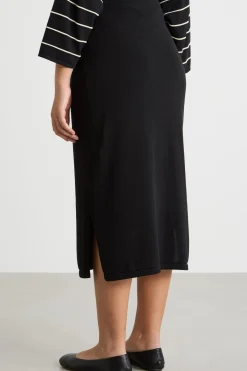 Gonna in maglia - Nero