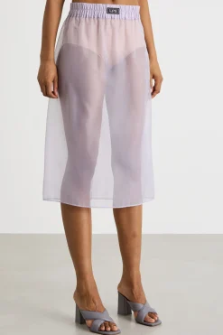 Gonna in organza - Lilla