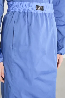 Gonna in taffettà - Azzurro
