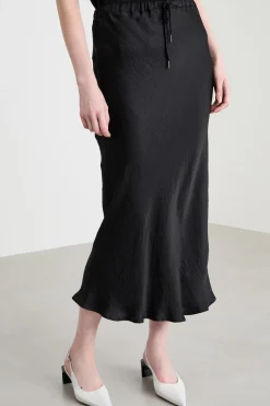 Gonna in twill - Nero