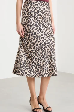 Gonna midi animalier - Animalier