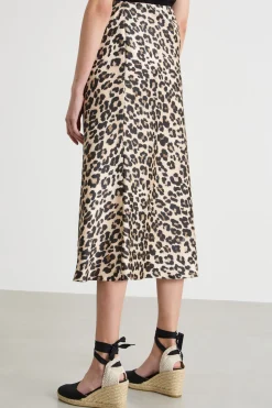 Gonna midi animalier - Animalier