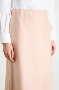 Gonna midi stretch - Rosa