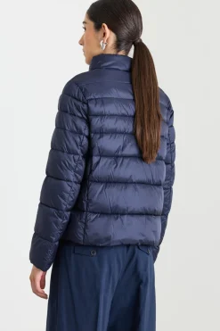 Imbottito con zip - Blu