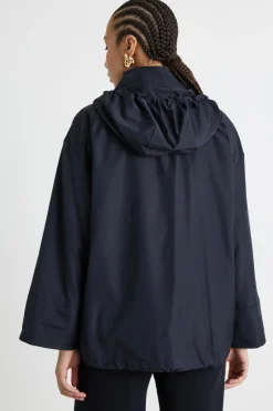 Impermeabile in microtwill antigoccia - Blu