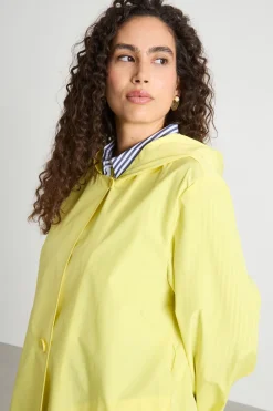 Impermeabile in taffetà antigoccia - Giallo