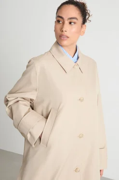Impermeabile lungo - Beige