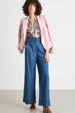 Jeans ampi - Blu