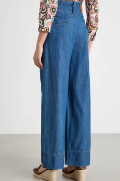 Jeans ampi - Blu
