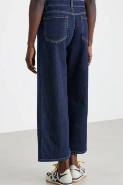 Jeans ampio svasato - Blu