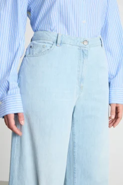 Jeans a palazzo - Azzurro