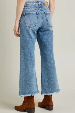 Jeans a zampa - Azzurro Denim