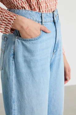 Jeans barrel - Azzurro