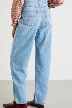 Jeans barrel - Azzurro