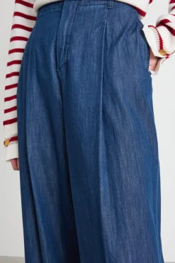 Jeans barrel - Blu