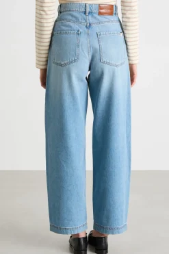 Jeans barrel leg - Azzurro