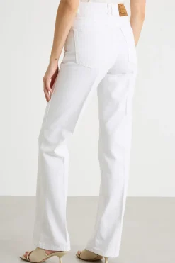 Jeans bootcut - Bianco