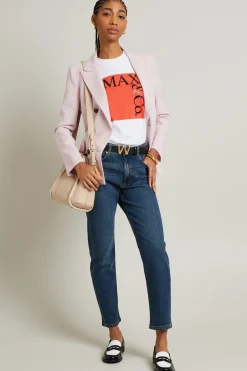 Jeans boyfriend in denim - Blu Denim