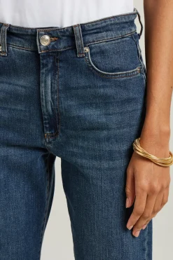 Jeans boyfriend in denim - Blu Denim
